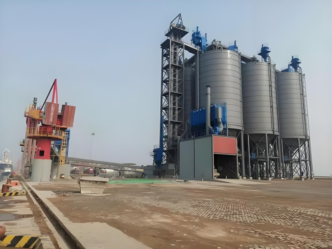 保定高架骨料仓